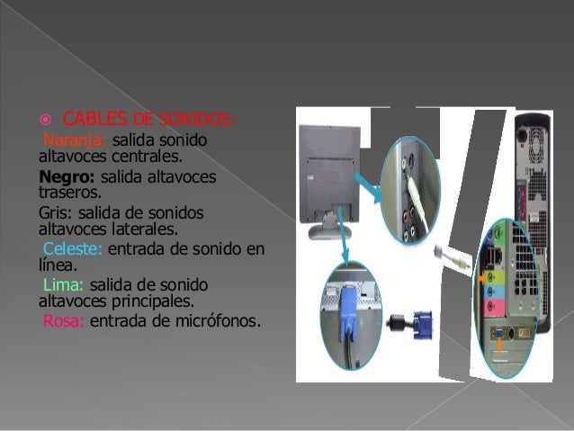  FIREWIRE:Para conectardispositivos que utiliceneste tipo de conexión.Normalmente viene enplacas de gama alta. 