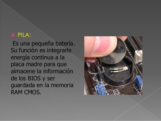  CPU:También llamadoprocesador omicroprocesador, es elcomponente principal delordenador y otrosdispositivos programablesy...