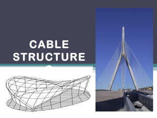 CABLE
STRUCTURE
S
 