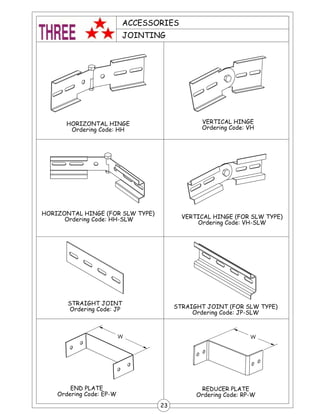$&&(6625,(6
-2,17,1*
675$,*+7 -2,17
2UGHULQJ &RGH -3
+25,=217$/ +,1*(
2UGHULQJ &RGH ++
9(57,&$/ +,1*(
2UGHULQJ &RGH 9+
675$,*+7 -2,17 )25 6/: 7<3(
2UGHULQJ &RGH -3 6/:
+25,=217$/ +,1*( )25 6/: 7<3(
2UGHULQJ &RGH ++ 6/:
(1' 3/$7(
2UGHULQJ &RGH (3 :
:
9(57,&$/ +,1*( )25 6/: 7<3(
2UGHULQJ &RGH 9+ 6/:
5('8&(5 3/$7(
2UGHULQJ &RGH 53 :
:
 