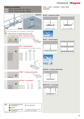 Cablofil Steel Wire Cable Tray Product Catalogue | PDF