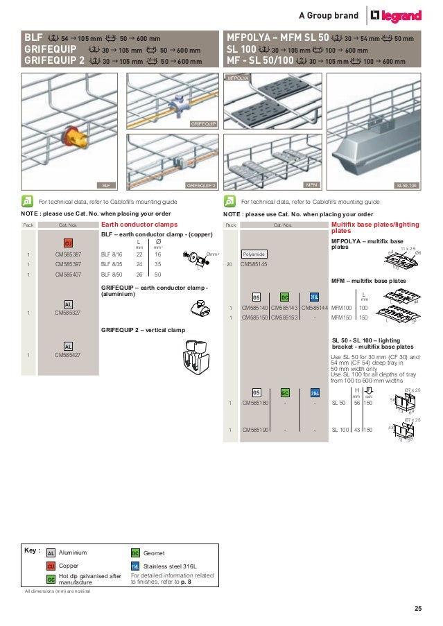Cablofil Cable Tray Installation Guide Catalog Library