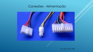 Prof. Xicão 9921-7845
Conexões - Alimentação
 