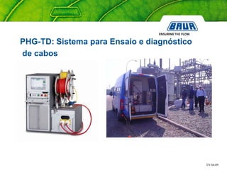TN 04-09
PHG-TD: Sistema para Ensaio e diagnóstico
de cabos
 