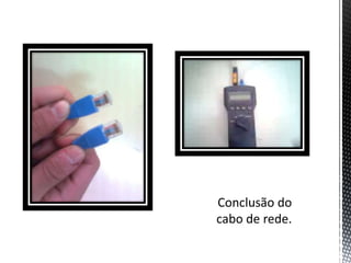  Categoria 5. Encontra-se actualmente instalada em muitas redes locais, dado que suporta velocidades de transmissão até 100Mbps, é constituído por 4 pares de condutores entrelaçados.