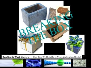 BREAKING THE BOX 