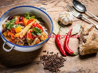 Culinária e Gastronomia