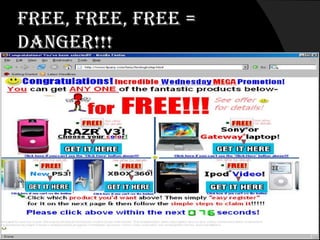 FREE, FREE, FREE =
DANGER!!!

 