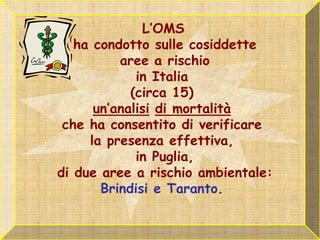 EFFETTI a BREVE TERMINE dell’INQUINAMENTO ATMOSFERICO