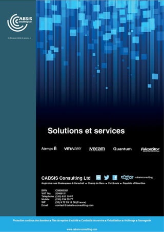 CABSIS Consulting Data Protection (Fr)