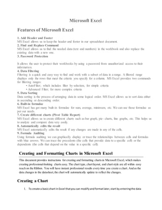computer applications in business unit 3 | DOCX