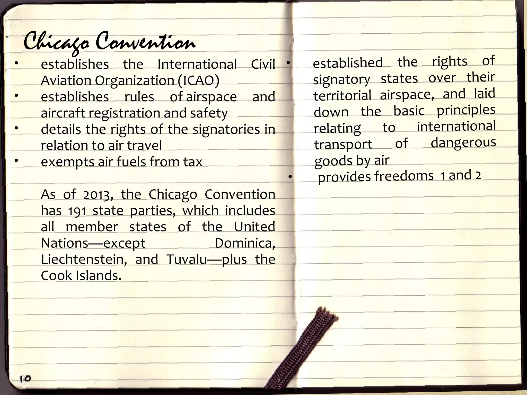 Civil Aviation Conventions PPT civil-aviation-conventions-ppt