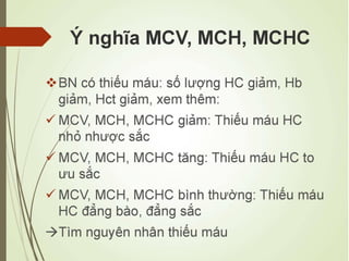 Các loại xét nghiệm thường quy
