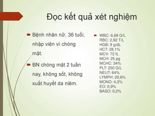 Các loại xét nghiệm thường quy