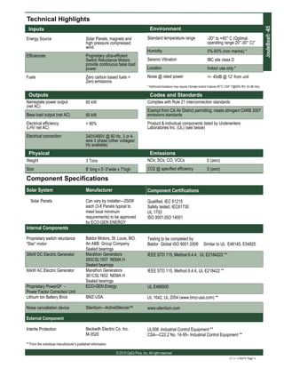 APM-JouleBox -60 Product Data | PDF