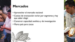 Cacao para la Paz: Un Análisis de la Cadena Productiva de Cacao en Colombia