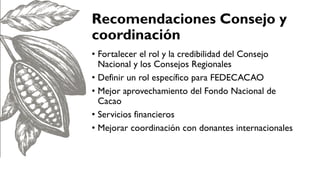 Cacao para la Paz: Un Análisis de la Cadena Productiva de Cacao en Colombia