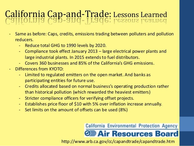 California emissions trading system