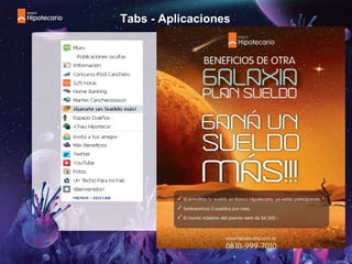 Tabs - Aplicaciones