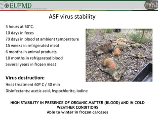 EuFMDiS Meetings 01/2020 - Control measures of ASF in wild boars and ...
