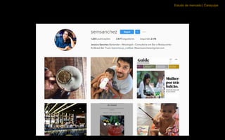 Estudo de mercado | Caraçuipe
Influenciadores Digitais
 