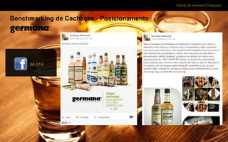 Estudo de mercado | Caraçuipe
Benchmarking de Cachaças - Posicionamento
66.919
 