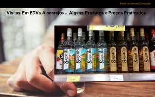 Estudo de mercado | Caraçuipe
Visitas Em PDVs Atacarejos - Alguns Produtos e Preços Praticados
 
