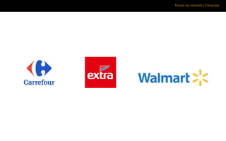 Estudo de mercado | Caraçuipe
Ações de PDV - Hipermercados
 