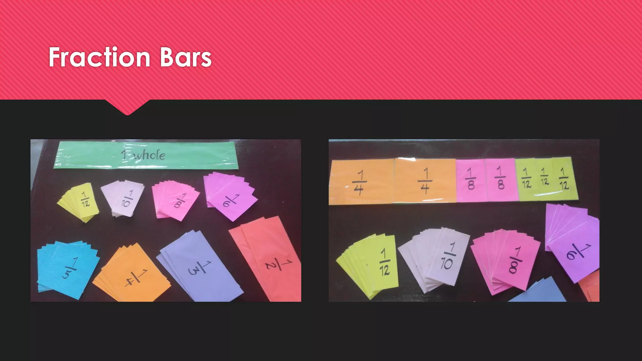 Fraction Bars
 