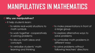 Instrumentation in Teaching Mathematics | PDF