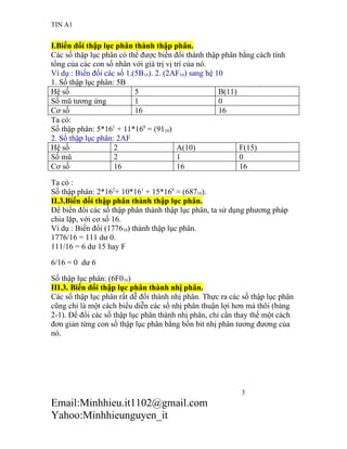 Cach chuyen doi giua cac he so