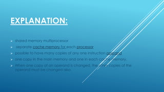Cache coherence problem and its solutions | PPT