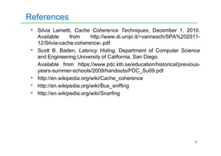 Cache coherence | PDF