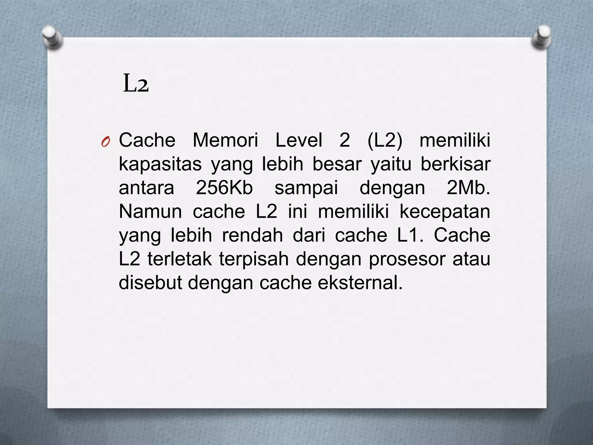 Cache memory | PPTX