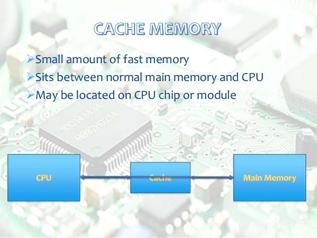 Cache memory