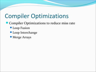 Cache memory | PPT