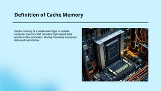 Cache Memory in High perfomance computing | PPTX