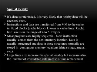cachememppt analyzing the structure of the cache memoyr | PPTX