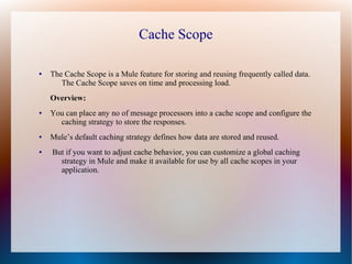 Cache scope and strategy | PPT