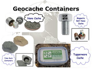 Geocache Containers 