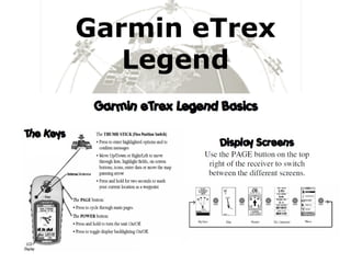 Garmin eTrex Legend 