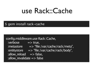 HTTP's Best-Kept Secret: Caching