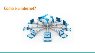 Como é a internet?
 