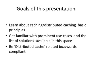 Caching principles-solutions | PPT