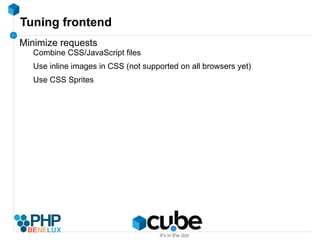 Downside : local storage -> hard to scale 