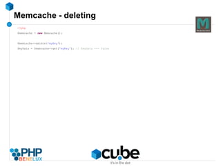 Caching techniques #3 : Store SQL queries ↔ SQL query cache Limited in size 