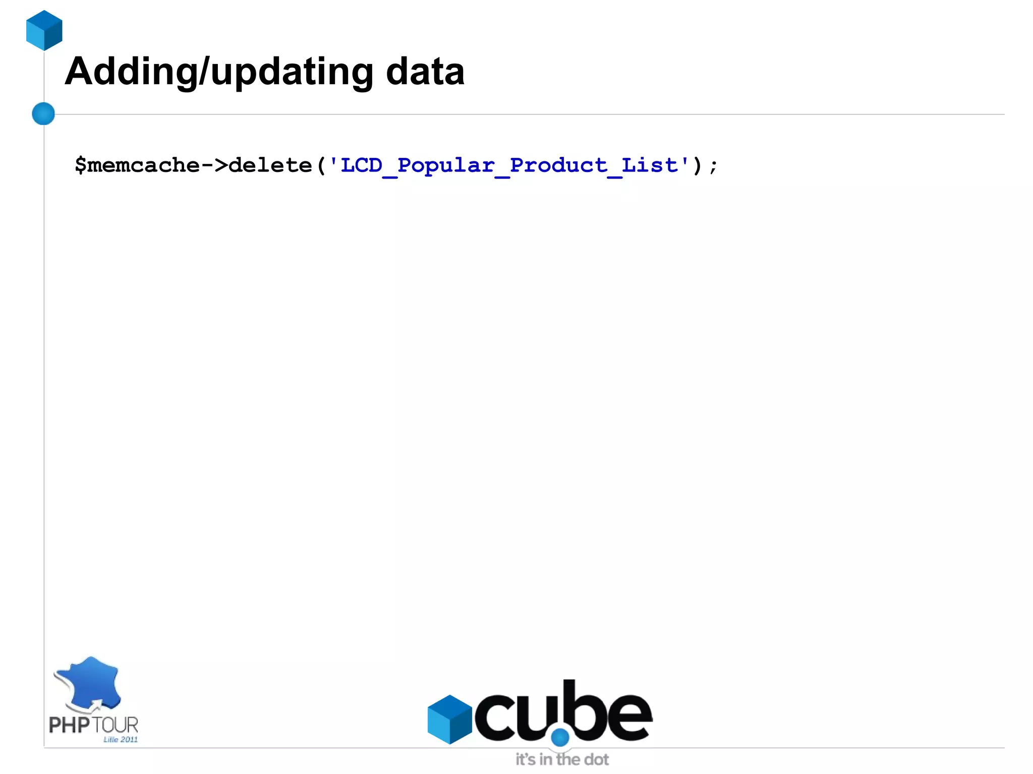 Caching storage - MySQL query cache Use it 