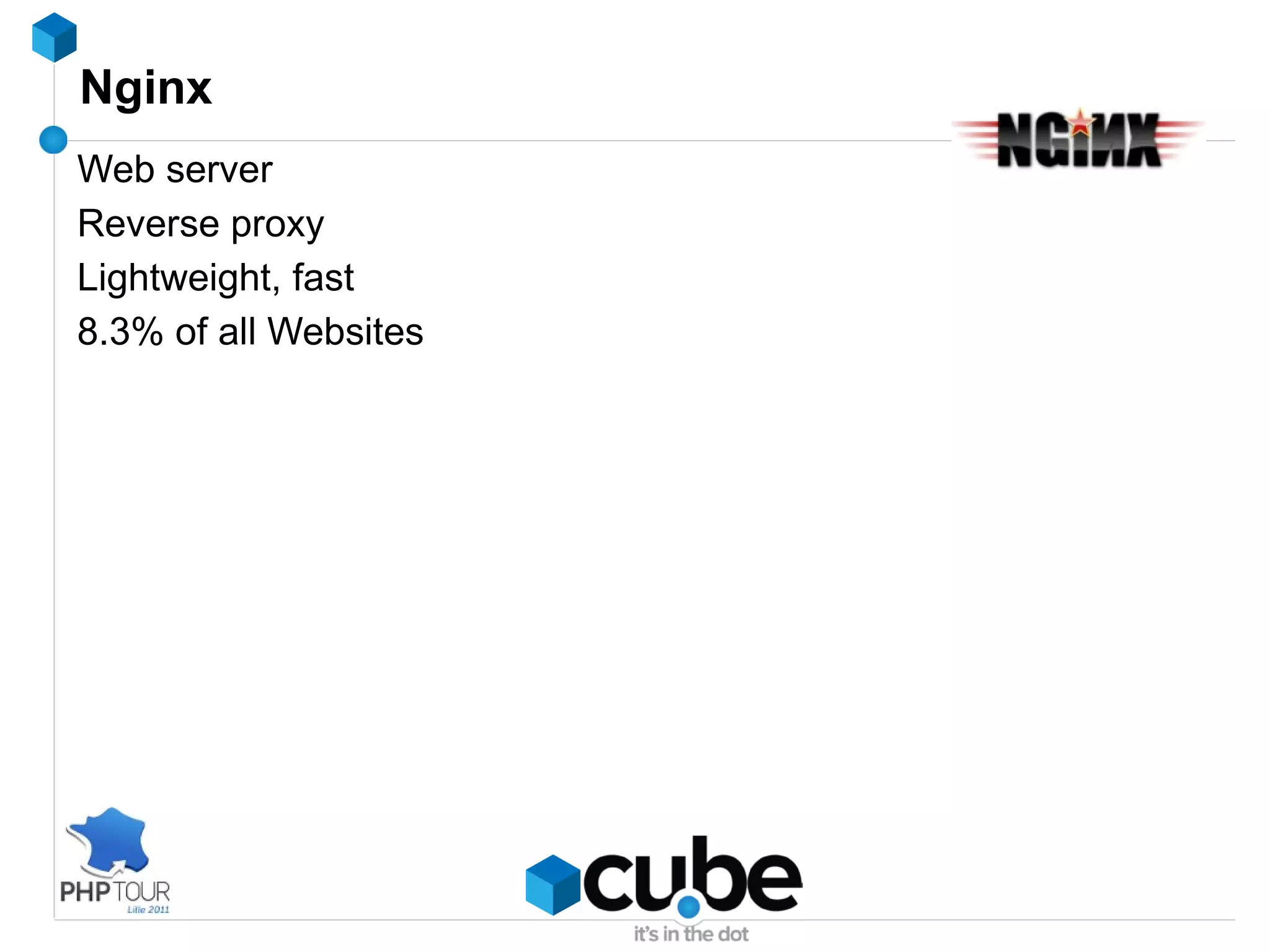 How will you keep them synchronized ? -> Don't say NFS or rsync ! 