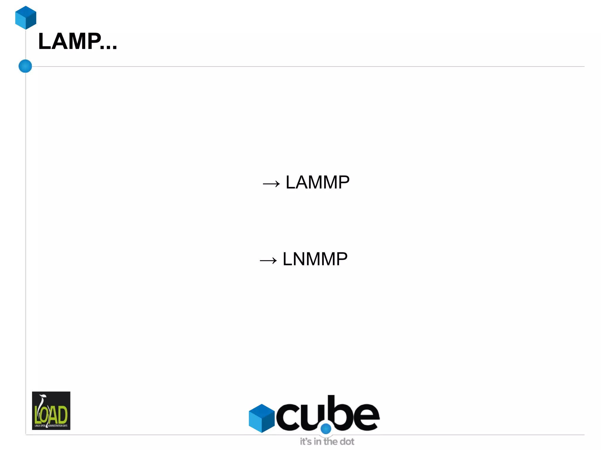 LAMP...




          → LAMMP



          → LNMMP
 