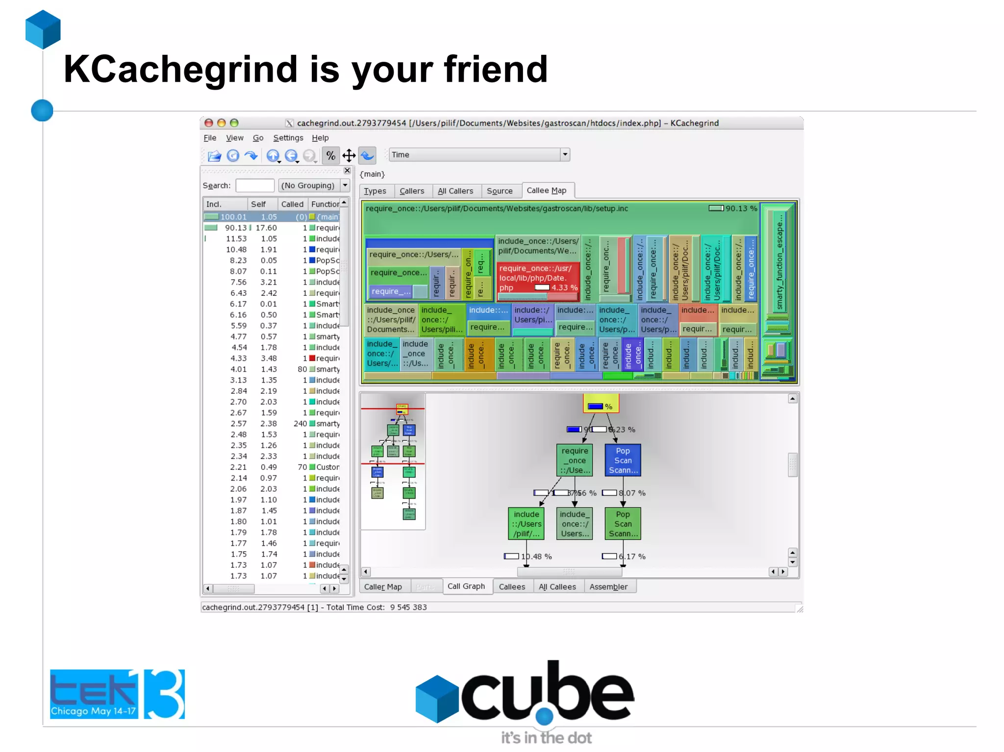 KCachegrind is your friend
 